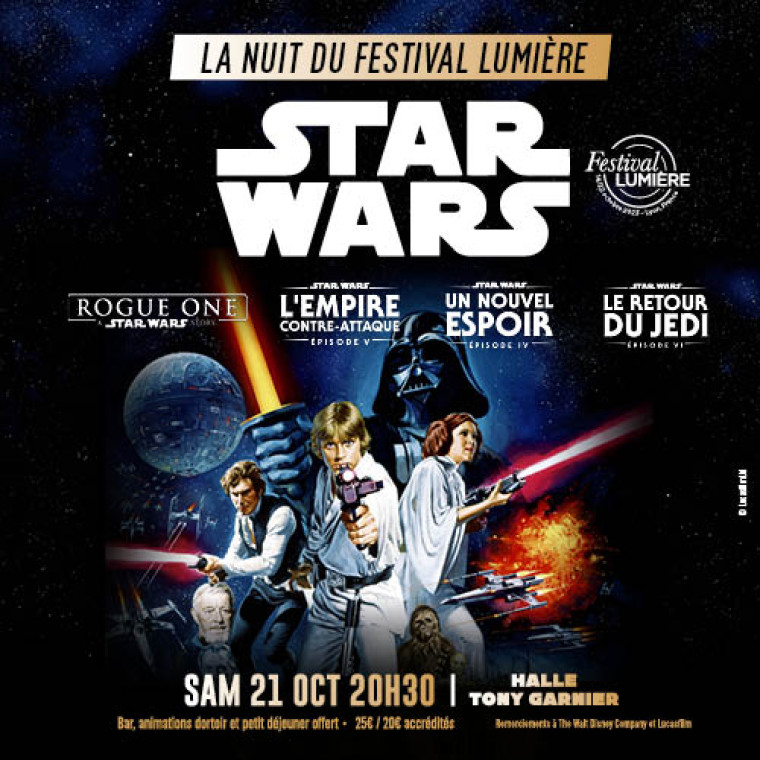 FESTIVAL LUMIERE - NUIT STAR WARS