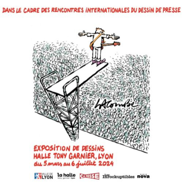 EXPOSITION DE DESSINS LACOMBE 05.03 au 30.06 2024